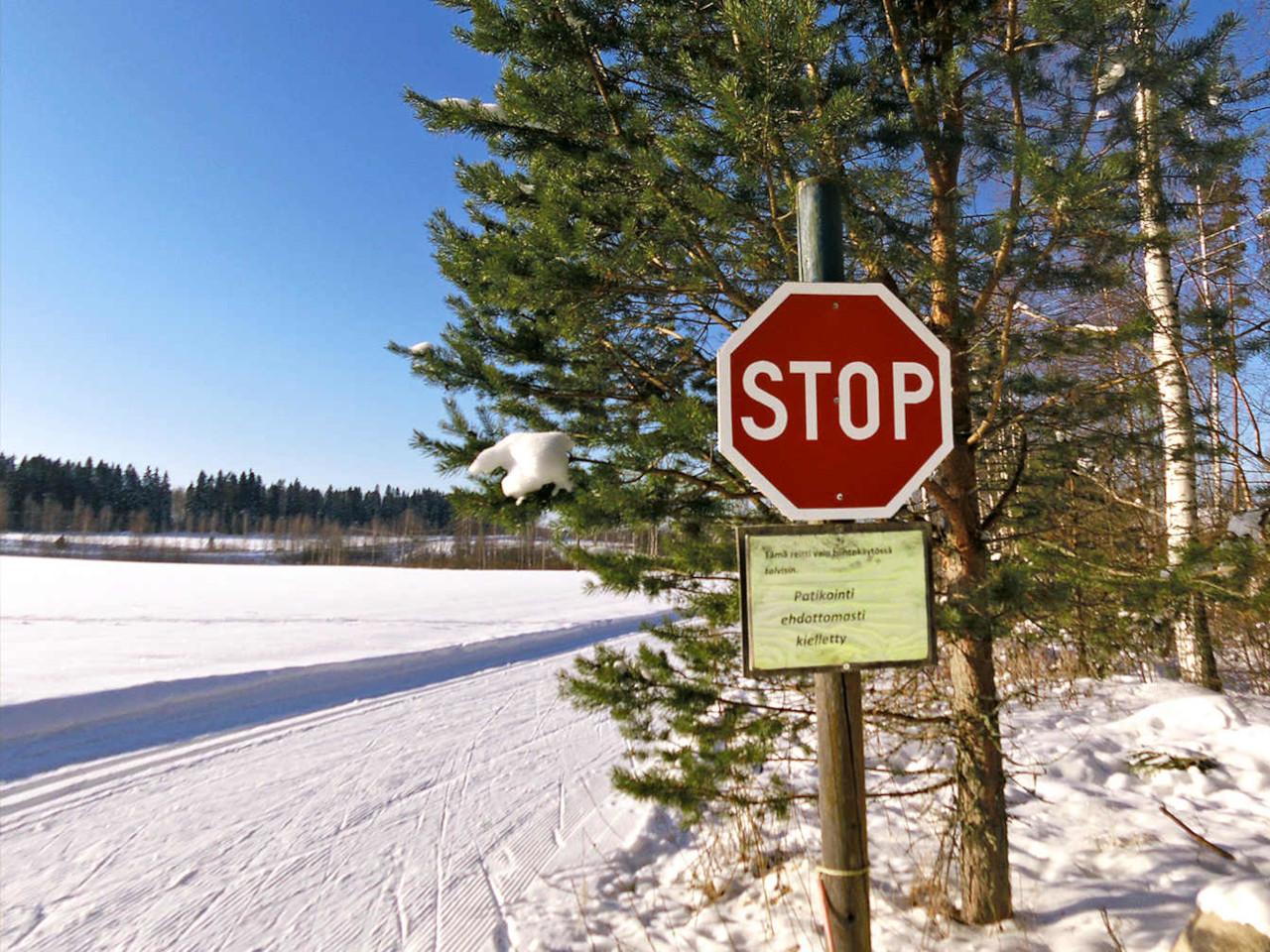 Stop sign